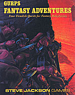 GURPS Fantasy Adventures – Cover