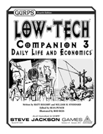 GURPS Low-Tech Companion 3: Daily Life and Economics – Cover