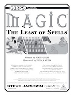 GURPS Magic: The Least of Spells – Cover