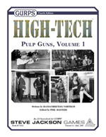 GURPS High-Tech: Pulp Guns, Volume 1 – Cover
