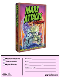 Mars Attacks the Dice Game